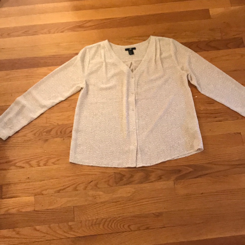 Cute Subtle Leopard Blouse